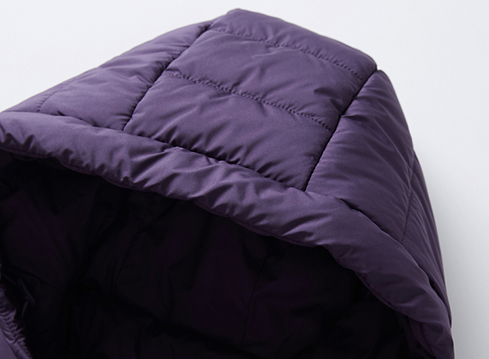 女款連帽羽絨服定制潮牌時尚羽絨服