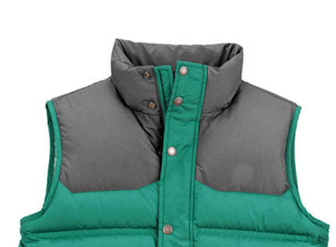 女士新款外搭羽絨馬甲定制生產(chǎn)