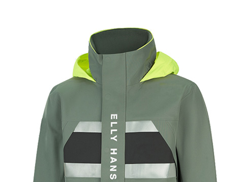 中長防風防水壓膠沖鋒衣定做加工