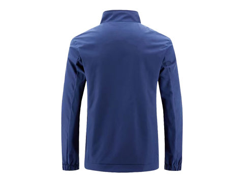 男士戶外休閑運動立領(lǐng)風衣夾克定制加工