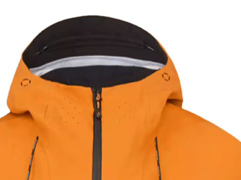 戶外防水硬殼登山?jīng)_鋒衣貼牌定做