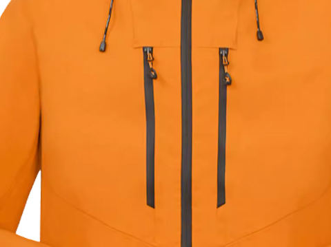 戶外防水硬殼登山?jīng)_鋒衣貼牌定做